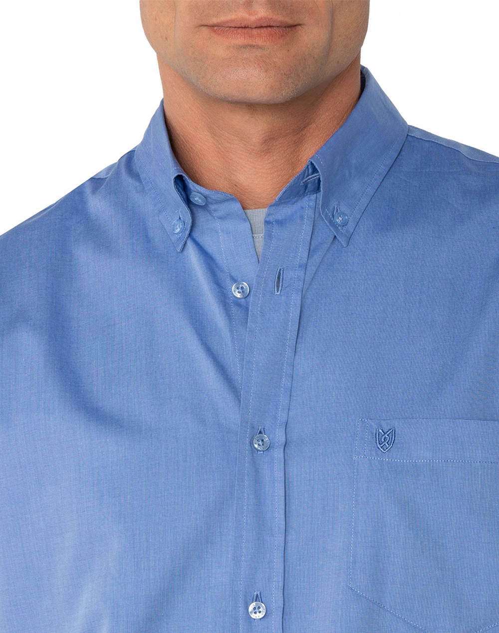 THE BOSTONIANS CAMASA FIL A FIL REGULAR FIT Plain FIL A FIL Button-down Regular Fit