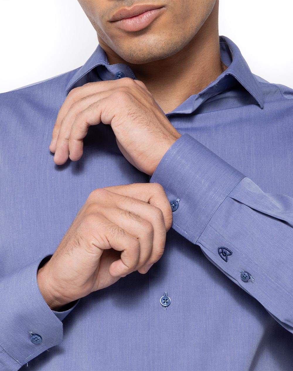 THE BOSTONIANS CAMASA POPLIN CUSTOM FIT Plain POPLIN Semi-rex Custom FIT