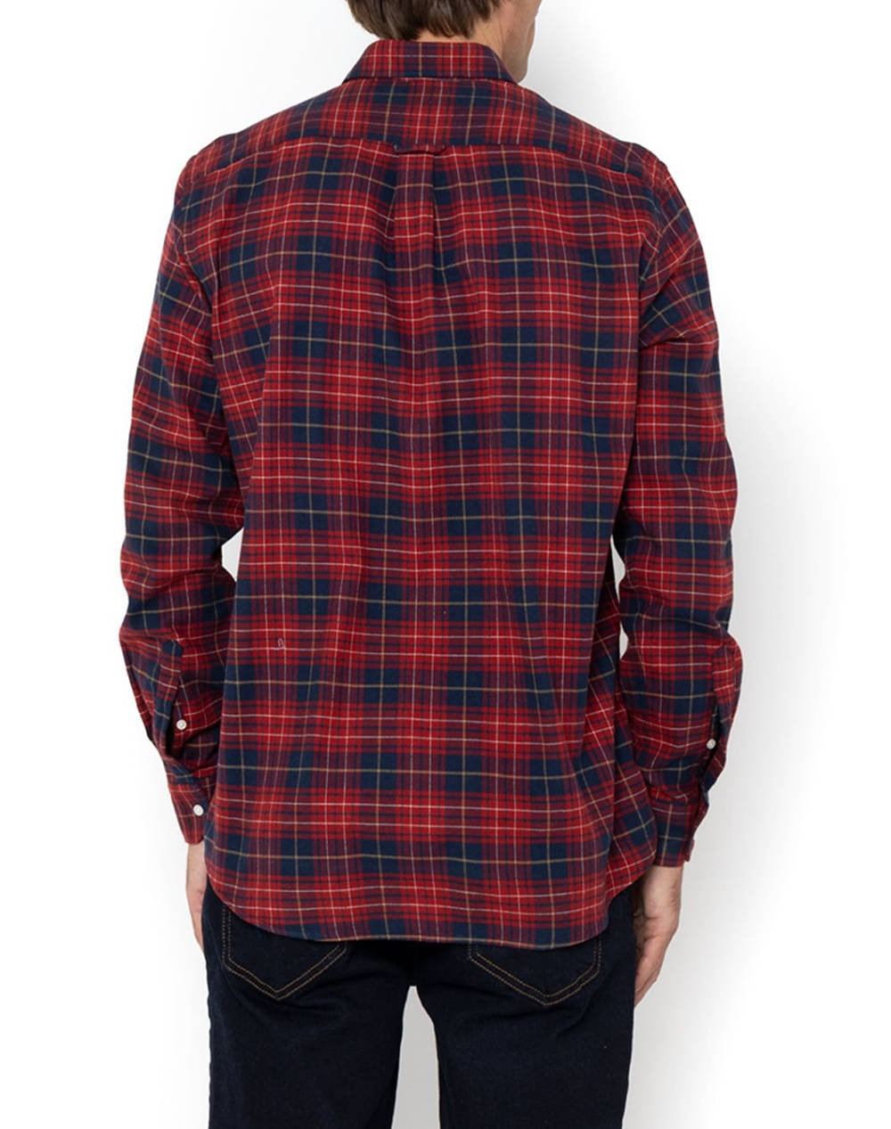 THE BOSTONIANS CAMASA COPLEY FLANNEL REGULAR FIT BigCheck FLANNEL Button-down Regular FIT