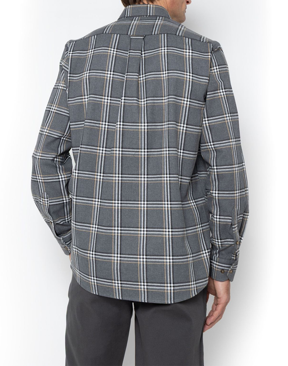 THE BOSTONIANS CAMASA COPLEY FLANNEL REGULAR FIT BigCheck FLANNEL Button-down Regular FIT