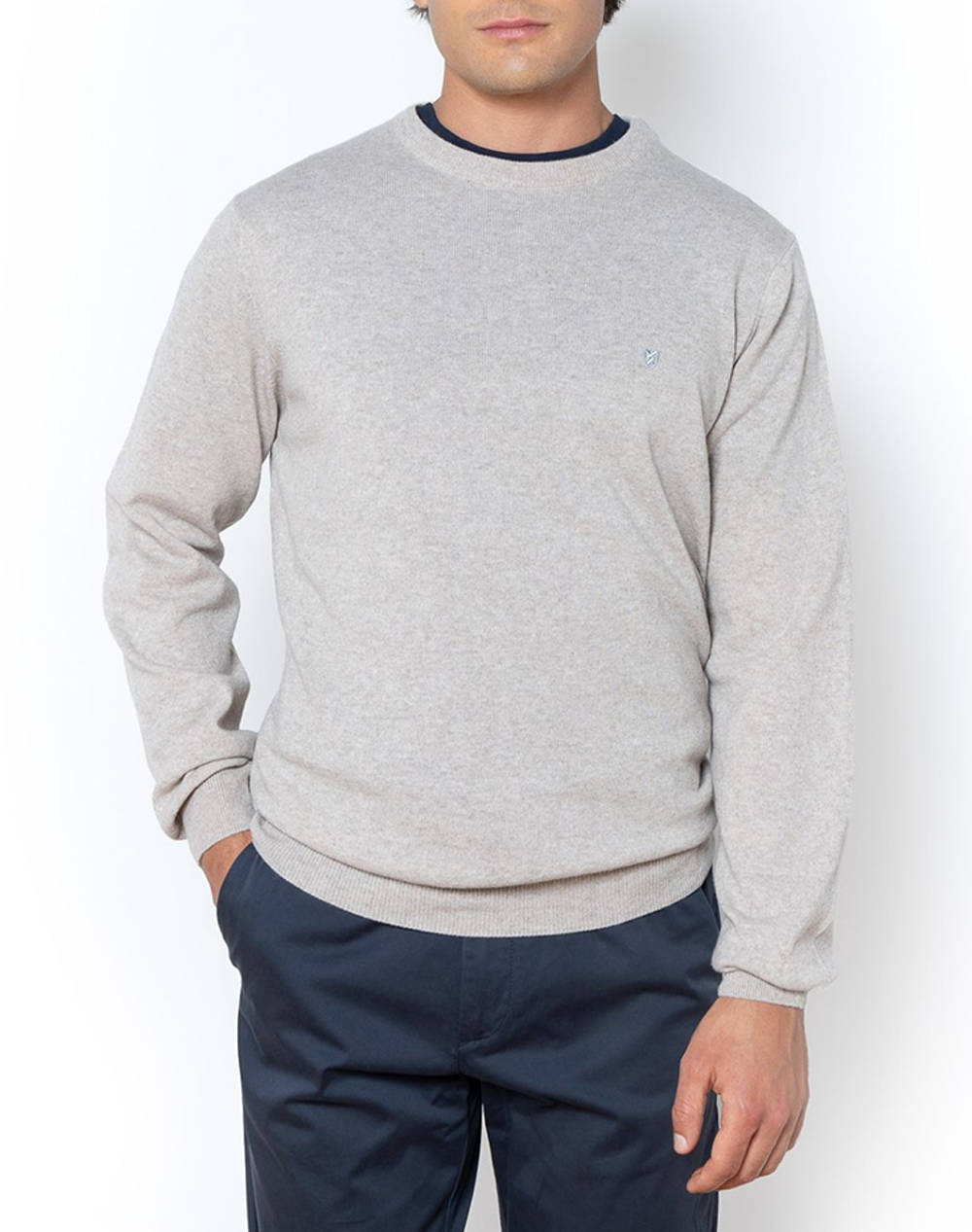 THE BOSTONIANS PULOVER LAMBSWOOL REGULAR FIT