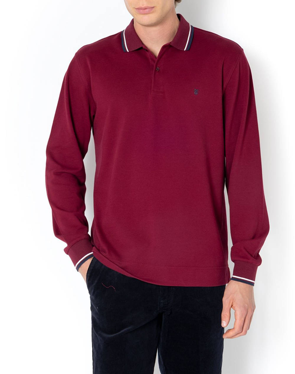 THE BOSTONIANS BLUZA POLO PIQUE REGULAR FIT
