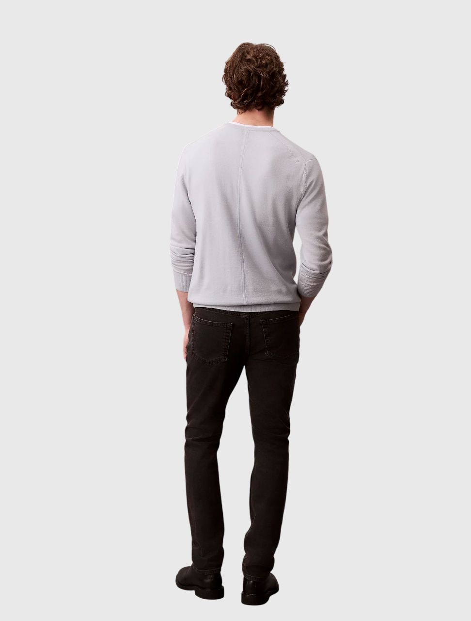 CALVIN KLEIN SLIM CK ESSENTIAL BLACK JEAN