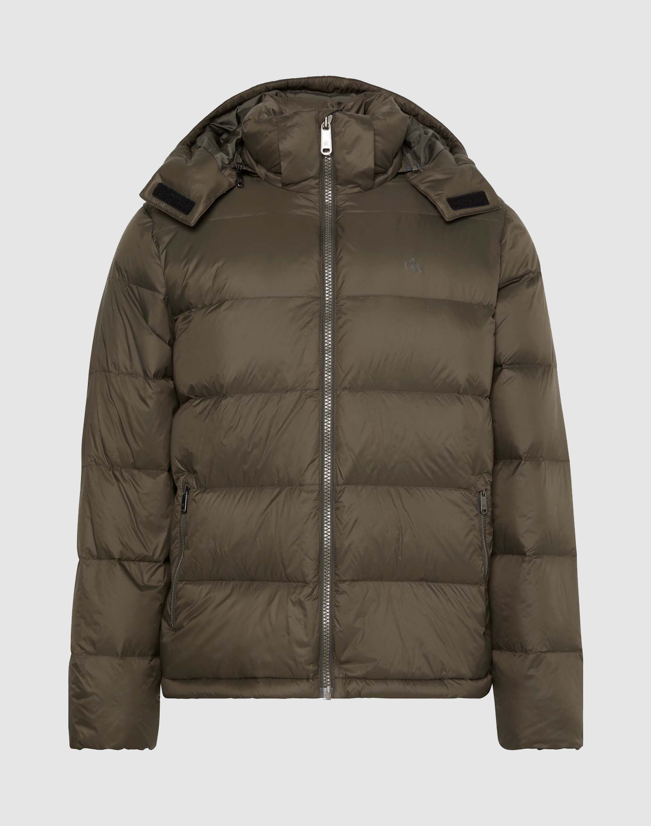 CALVIN KLEIN LS NYLN ZP OFF HD DW