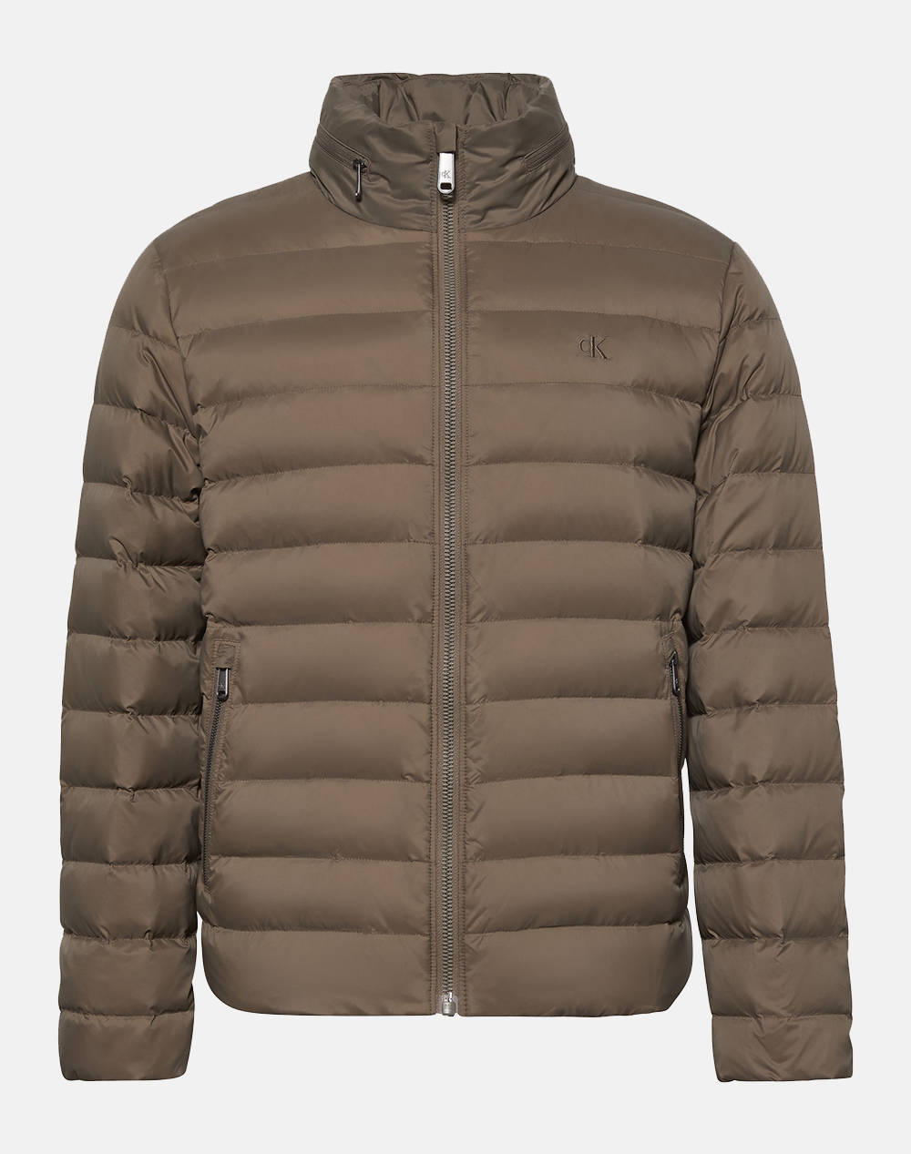 CALVIN KLEIN JEANS LS NYLN MD WT HDD F