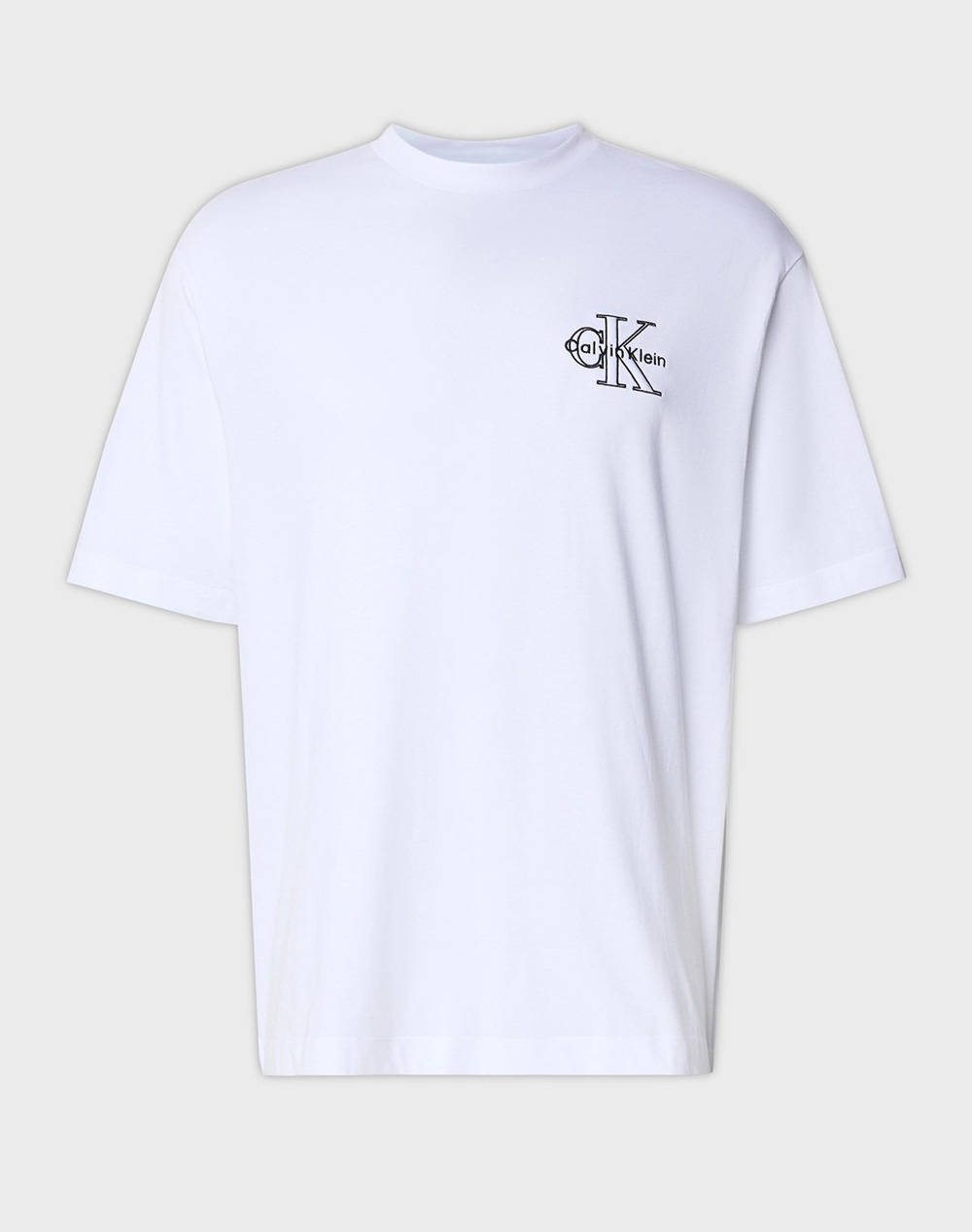 CALVIN KLEIN JEANS A- SS REL SEASONAL MONOLOGO TEE