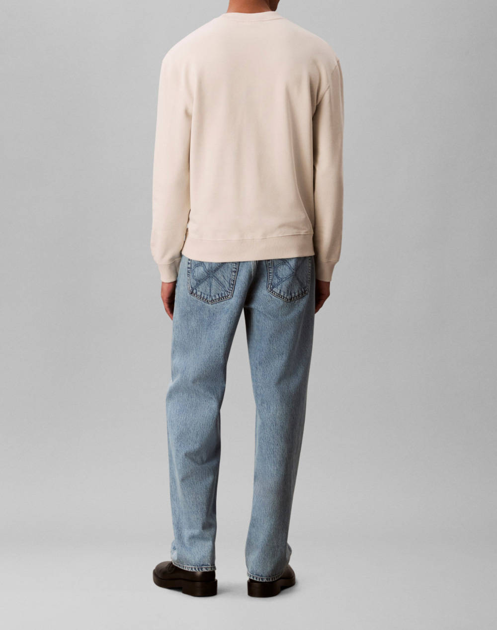 CALVIN KLEIN JEANS LS EU 350TERRY MONOGRAM CN SWTSH