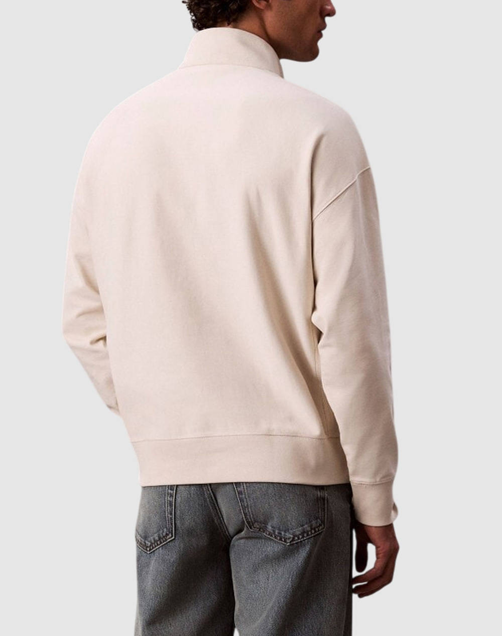 CALVIN KLEIN LS PREMIUM TERRY MICRO MONOLOGO