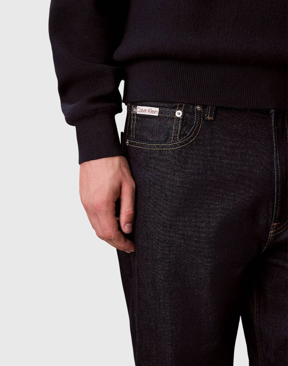 CALVIN KLEIN 5PKT 90S TAPER CK RAW RINSE JEAN