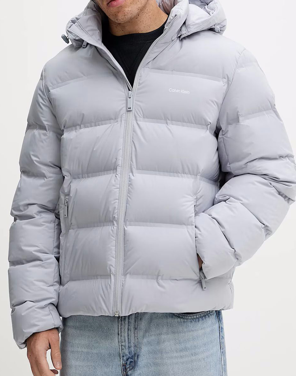 CALVIN KLEIN LS QUILTED BONDED CHANNEL HD PUF