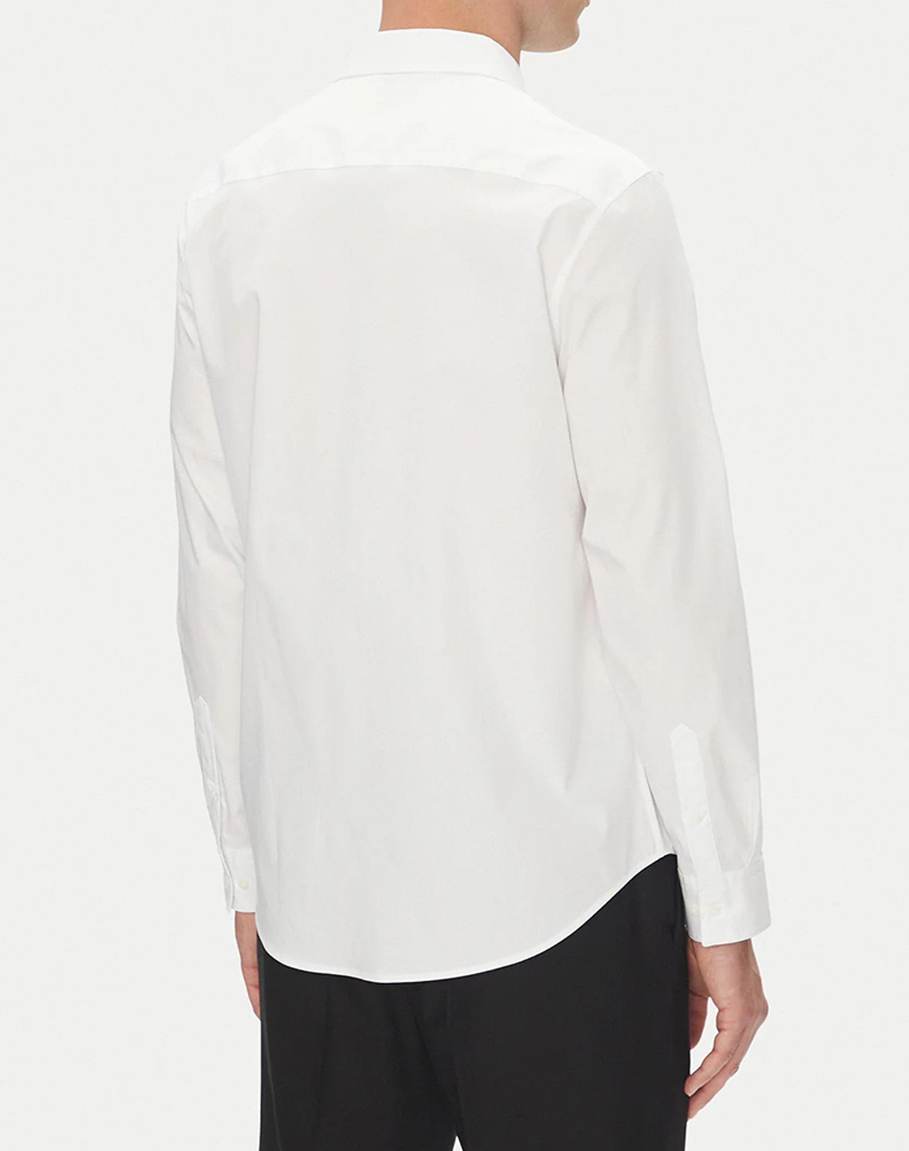 CALVIN KLEIN LS SOLID STRETCH CLASSIC SHIRT