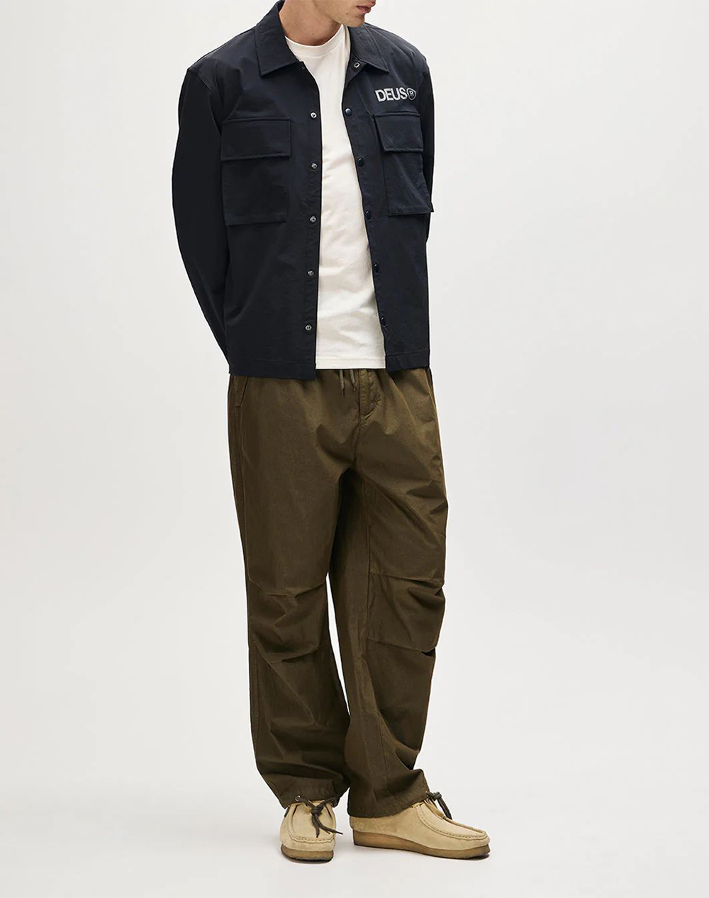 DEUS EX MACHINA FAULDS FATIGUE SHIRT CAMASA DE BARBATI