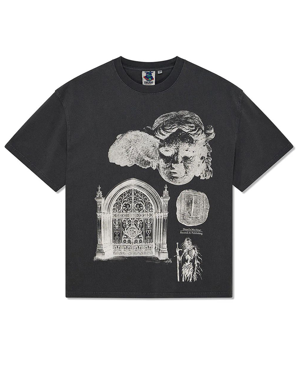 DEUS EX MACHINA INVOCATION TEE BLUZA DE BARBATI