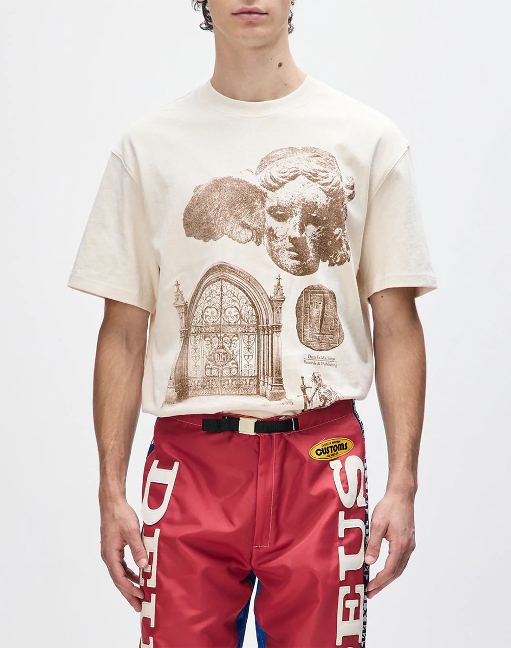 DEUS EX MACHINA INVOCATION TEE BLUZA DE BARBATI