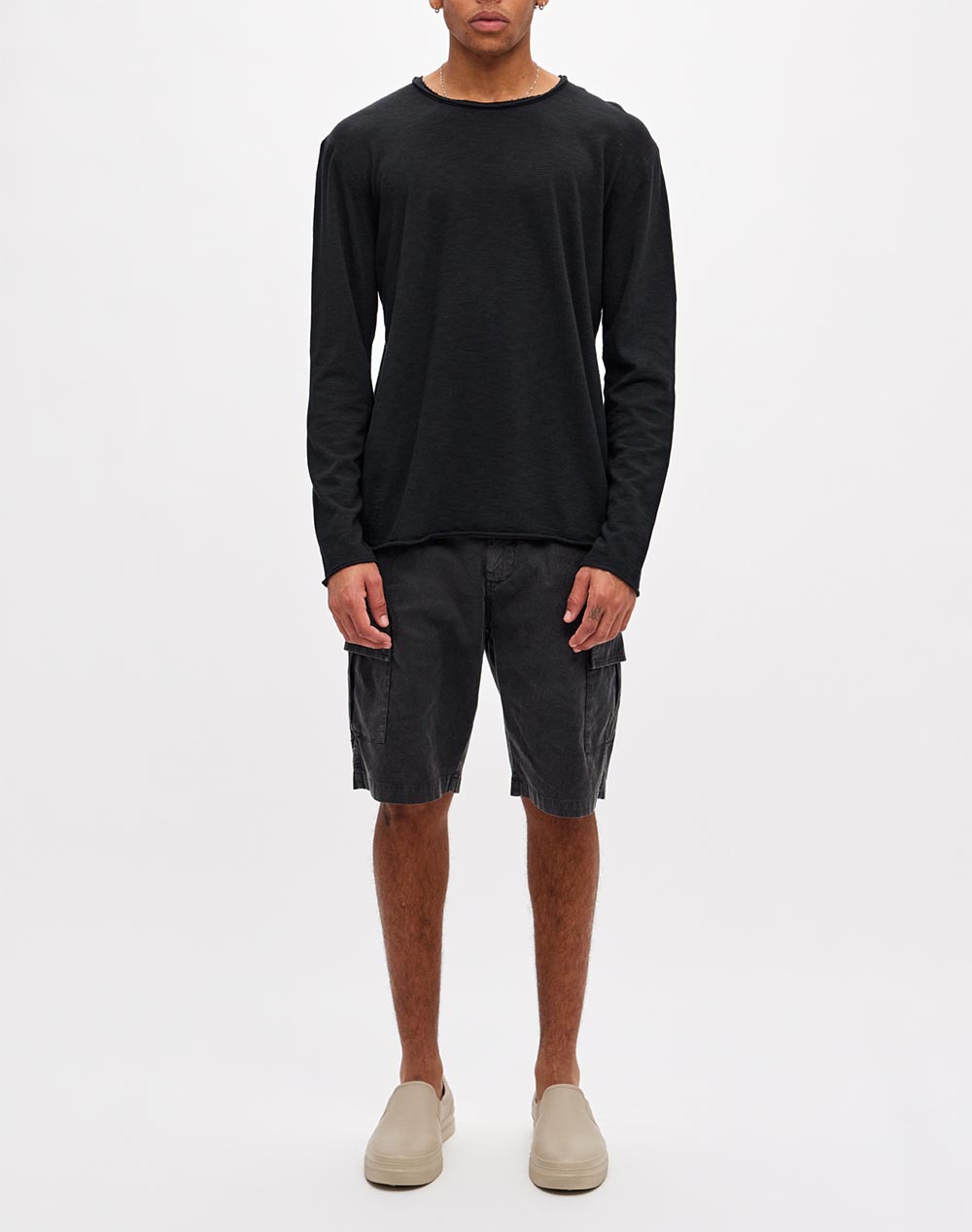 DIRTY LAUNDRY Raw Edges Longsleeve