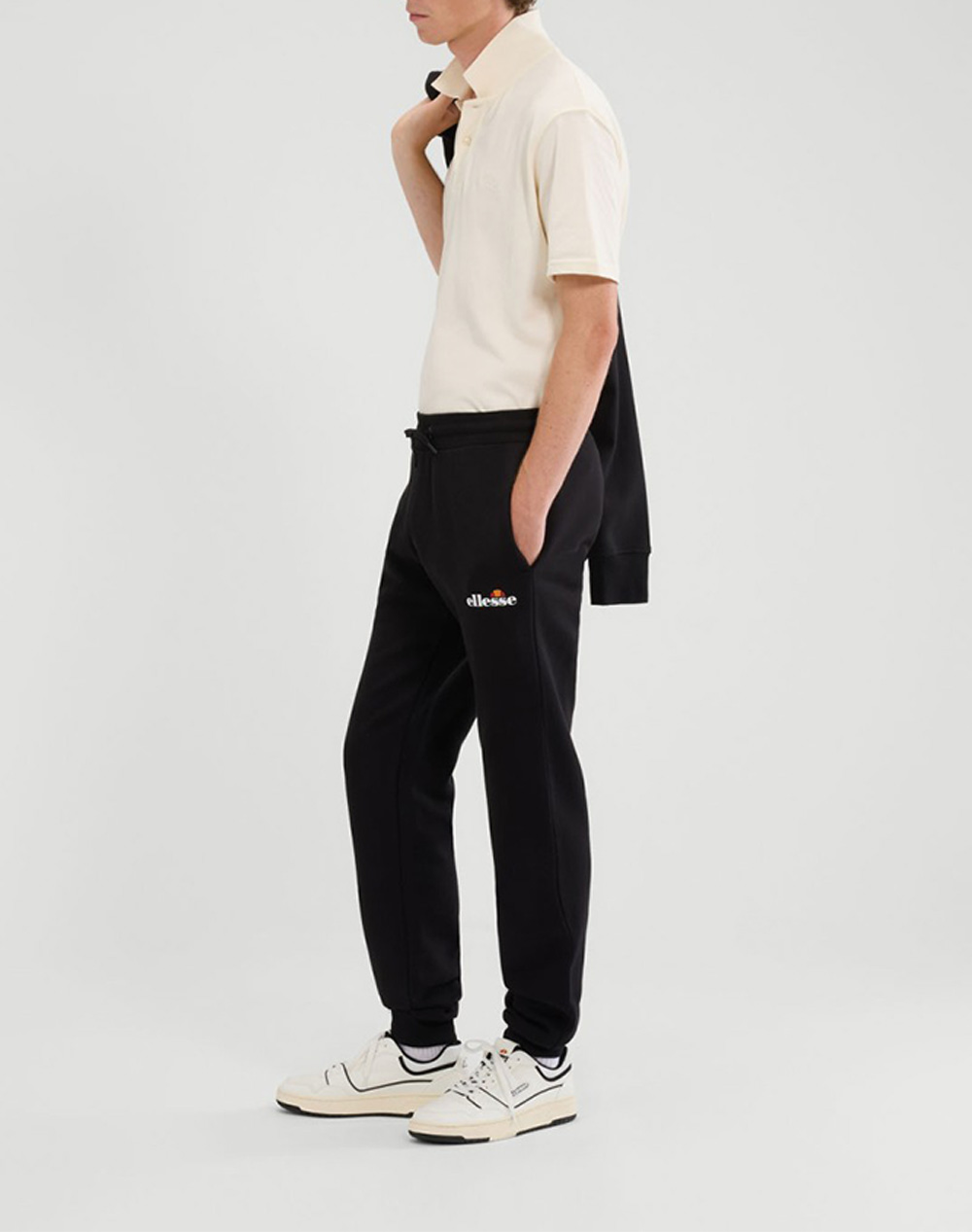 ELLESSE MENS FUNDAMENTALS CRAVO 2 JOG PANT PANTALONI DE BARBATI
