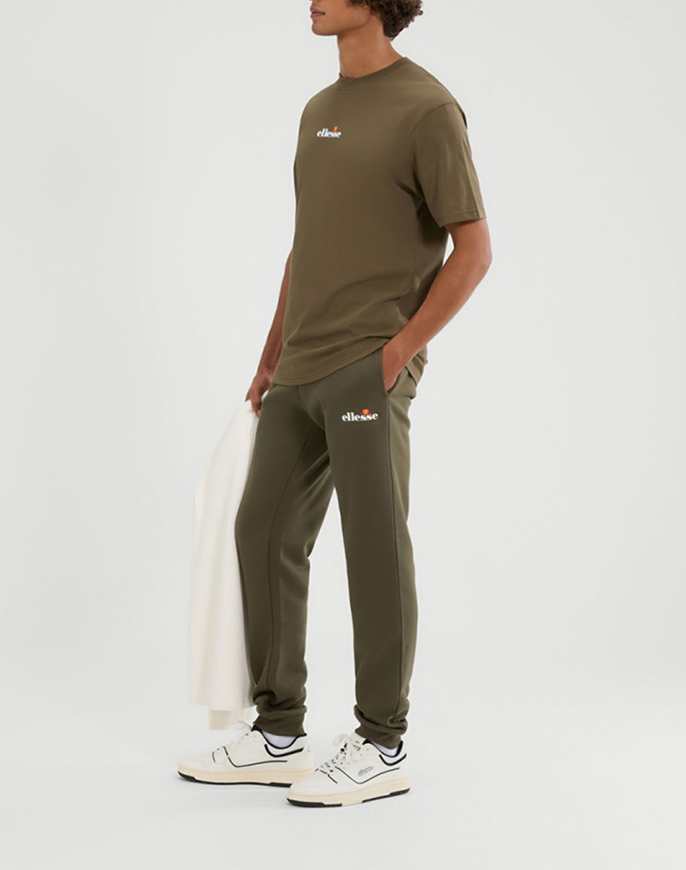 ELLESSE MENS FUNDAMENTALS CRAVO 2 JOG PANT PANTALONI DE BARBATI