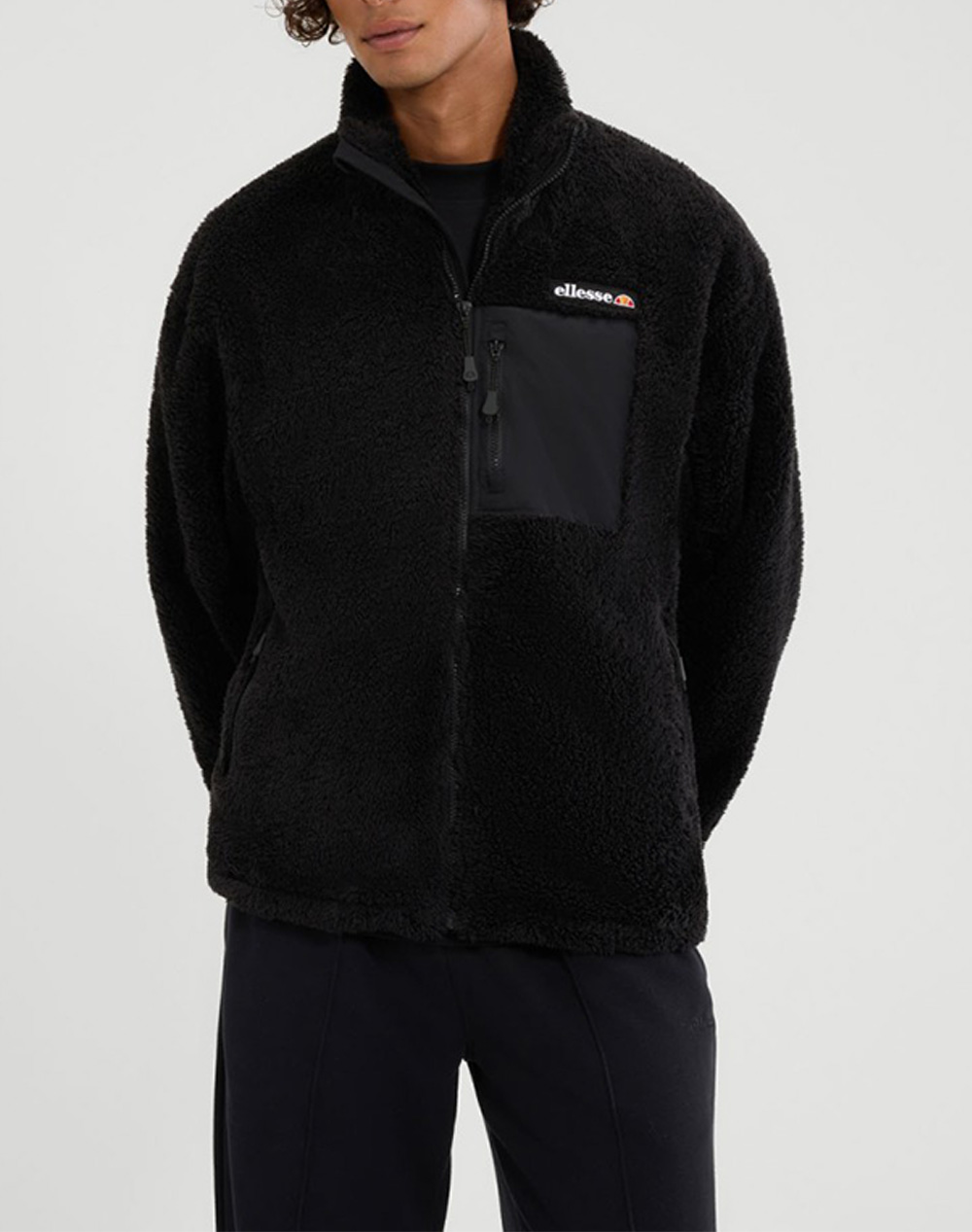 ELLESSE AW25 ADDITIONS CERVACOL SHERPA FLEECE HANORAC DE BARBATI