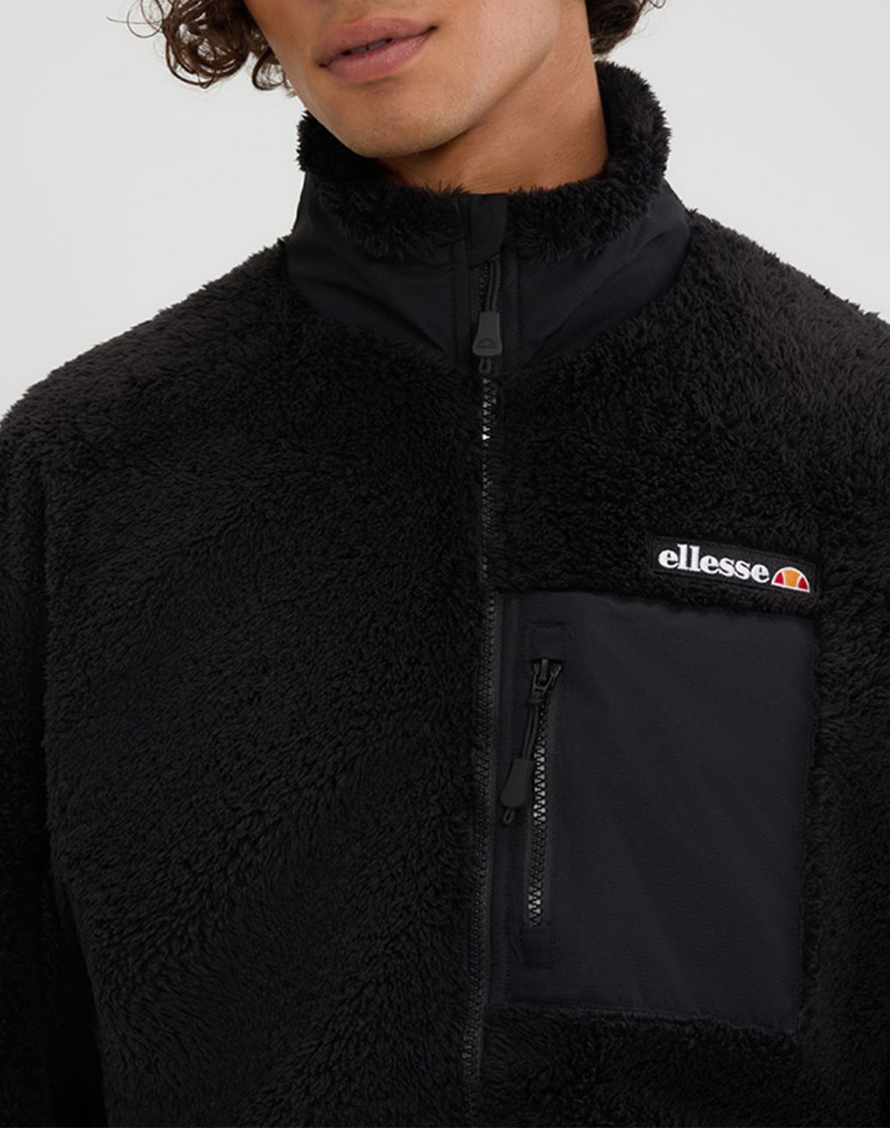 ELLESSE AW25 ADDITIONS CERVACOL SHERPA FLEECE HANORAC DE BARBATI
