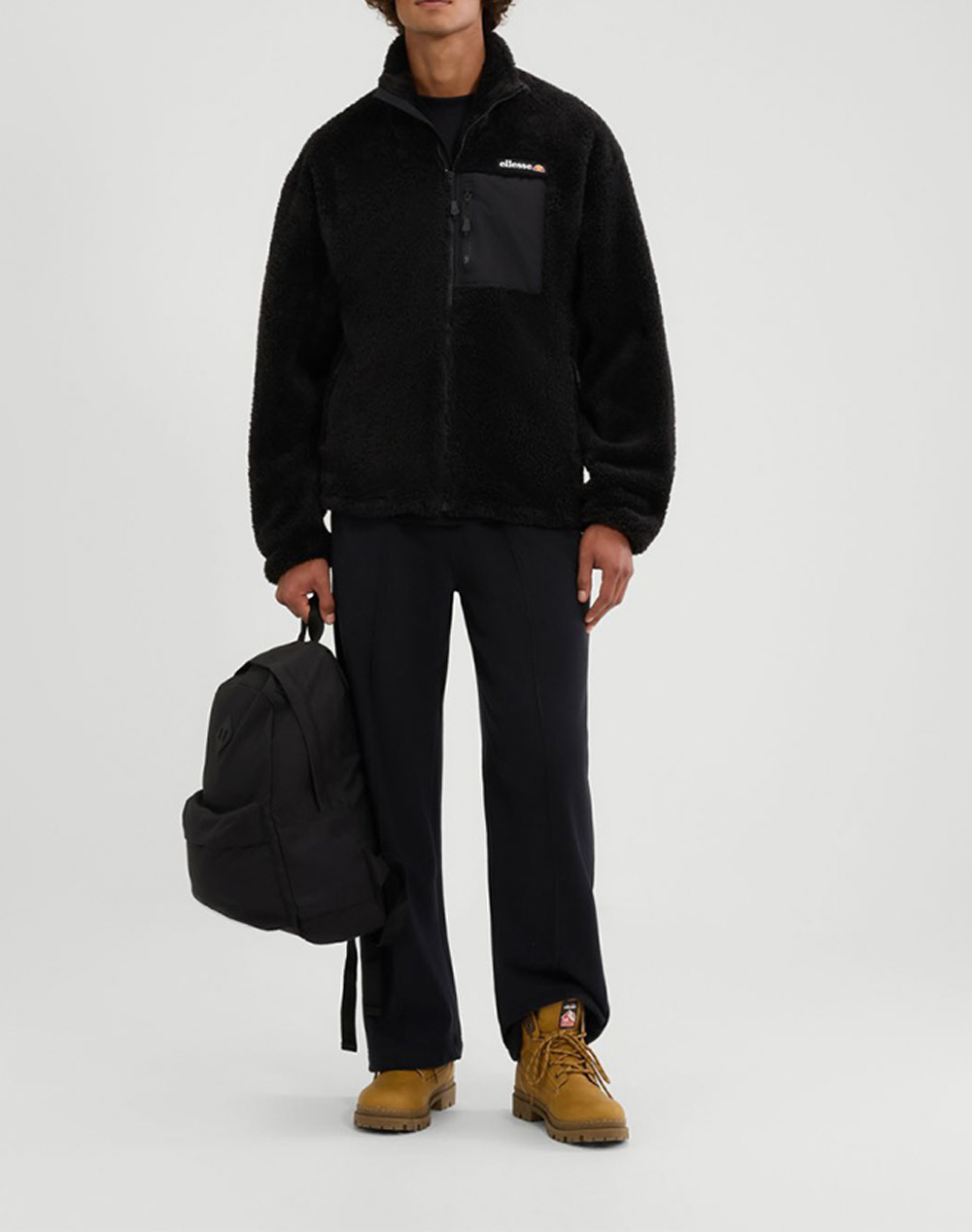 ELLESSE AW25 ADDITIONS CERVACOL SHERPA FLEECE HANORAC DE BARBATI