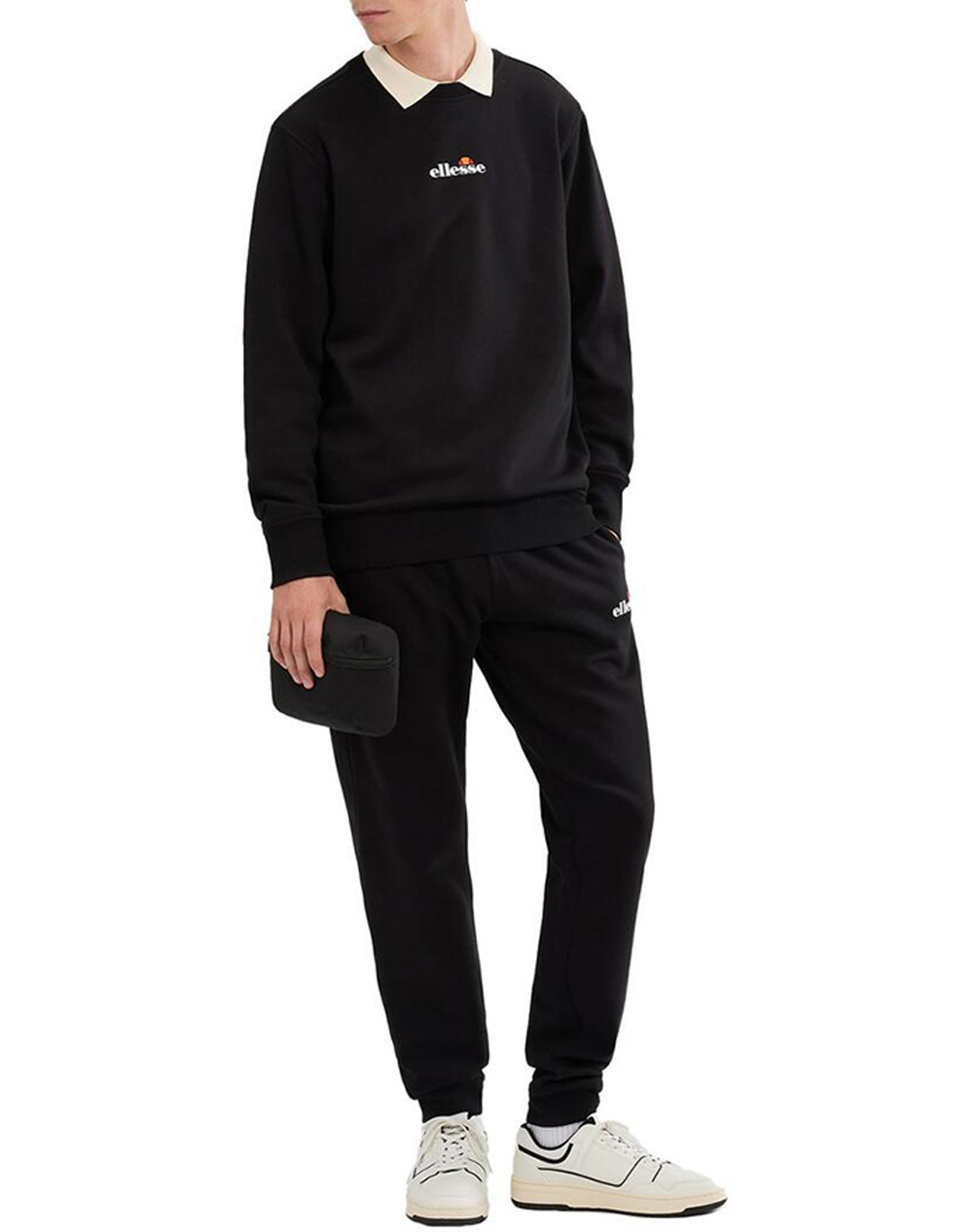 ELLESSE MENS FUNDAMENTALS KIAMTO 2 SWEATSHIRT HANORAC DE BARBATI