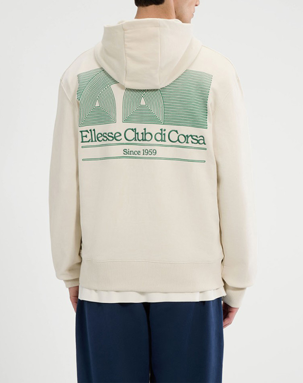 ELLESSE GRAPHICS CLUB DI CORSA HOODIE HANORAC DE BARBATI