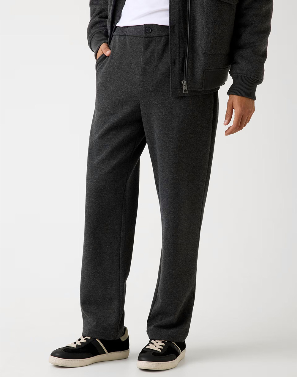 GUESS DANIEL LUXE KNIT TAILORED PANT PANTALONI DE BARBATI