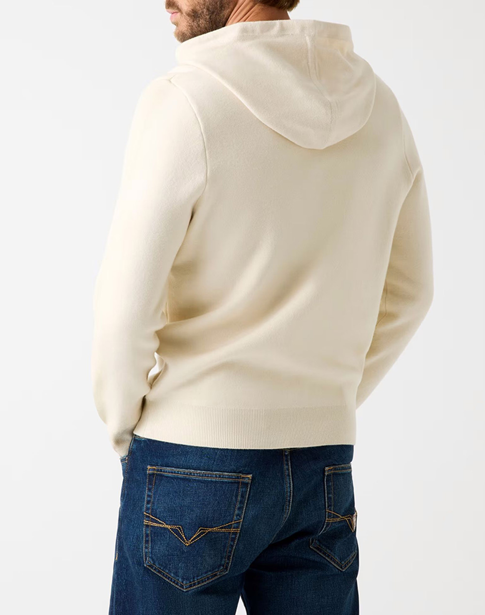 GUESS JOBY HOODIE FRENCH TERRY SWTR TRICOTAT DE BARBATI