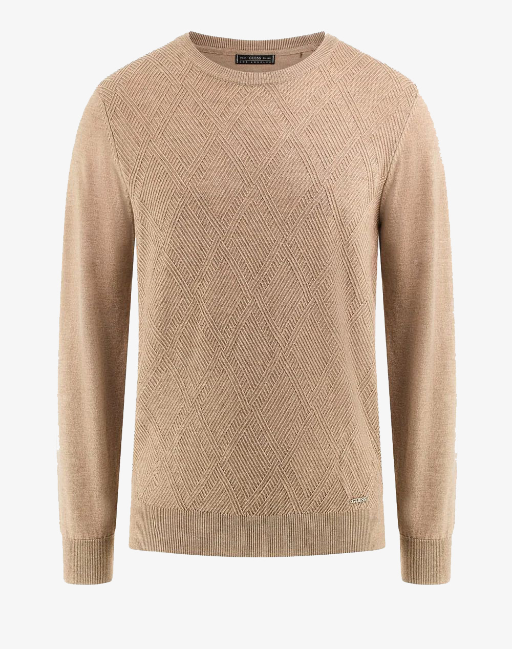 GUESS JAMAAR CN STITCHED SWTR TRICOTAT DE BARBATI