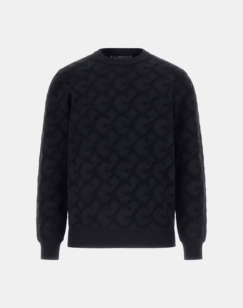 GUESS JOHN CN G CHAIN AO STITCH SWTR PULOVER DE BARBATI