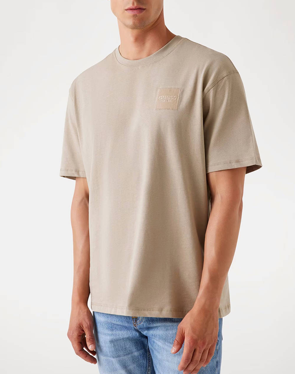 GUESS SS CN PATCH AT CHEST TEE BLUZA DE BARBATI
