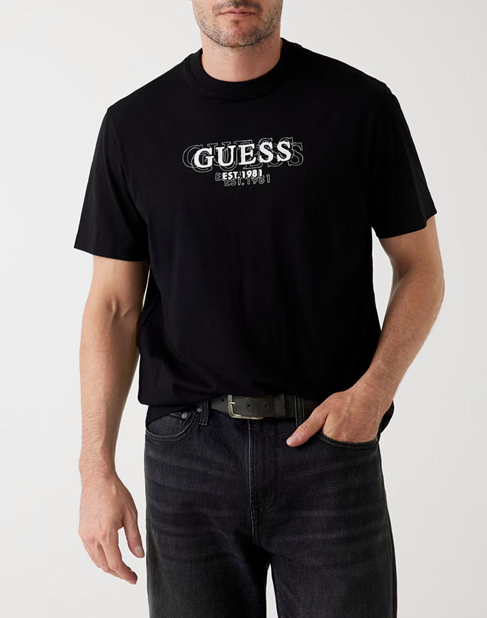 GUESS CN SS SMALL LOGO TEE BLUZA DE BARBATI