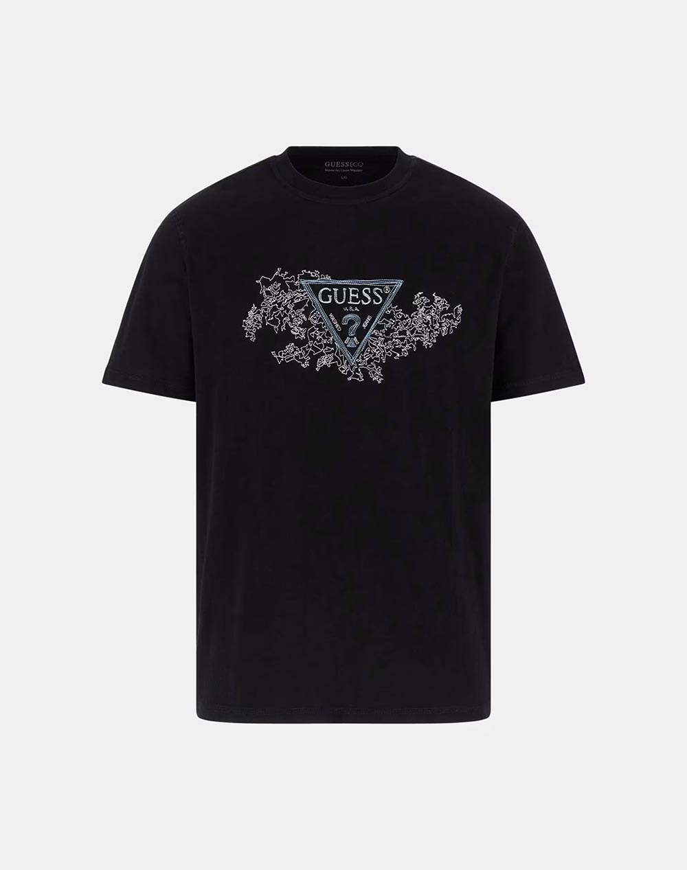 GUESS CN SS EMBROIDERY TRIANGLE TEE BLUZA DE BARBATI