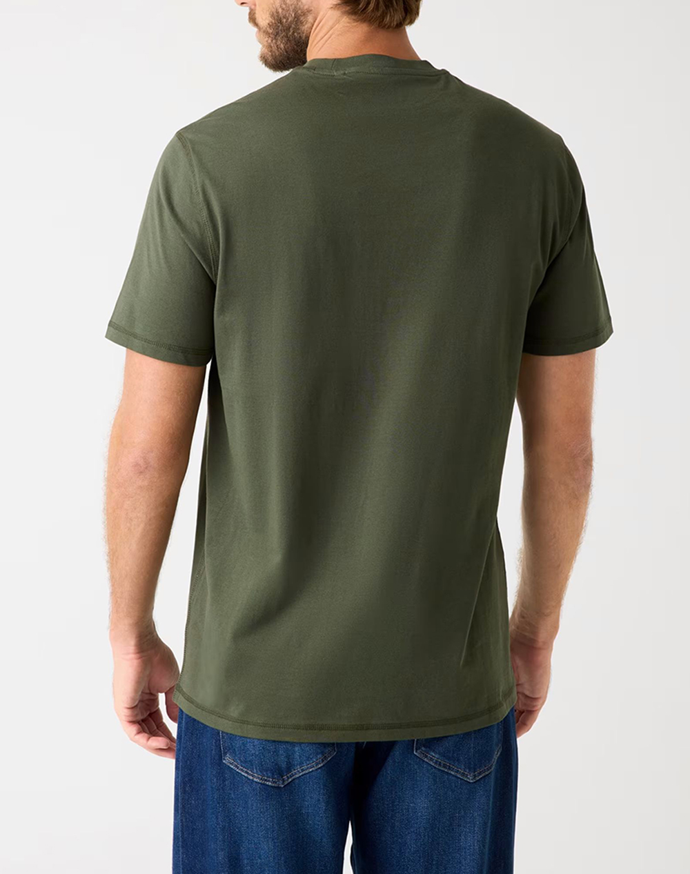 GUESS CN SS EMBROIDERY TRIANGLE TEE BLUZA DE BARBATI