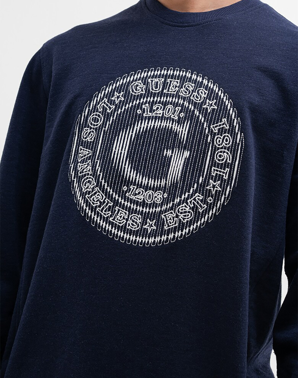 GUESS CN BIG G LOGO SWEATSHIRT HANORAC DE BARBATI
