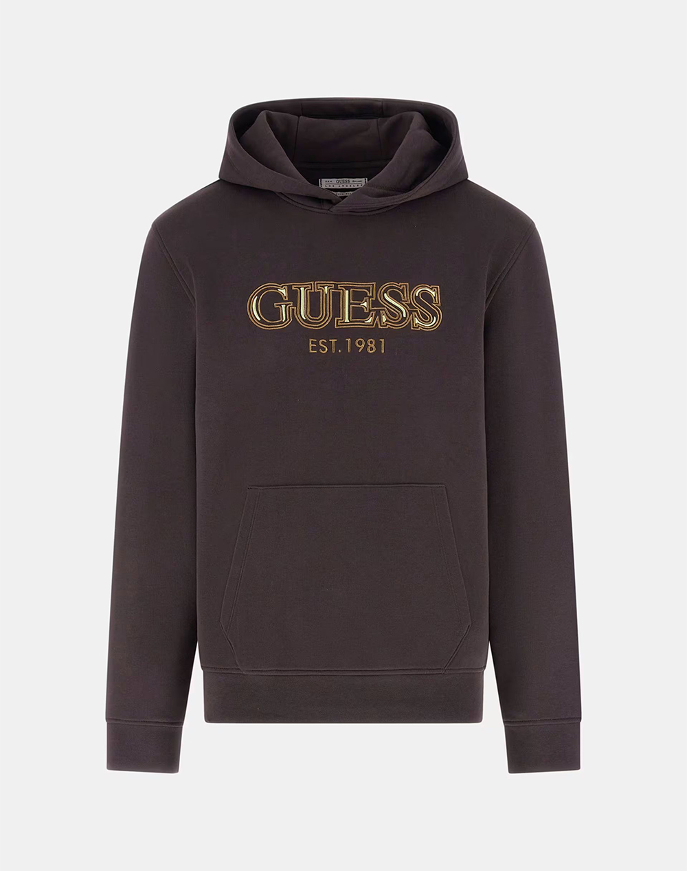 GUESS HOODED BASIC SWEATSHIRT HANORAC DE BARBATI