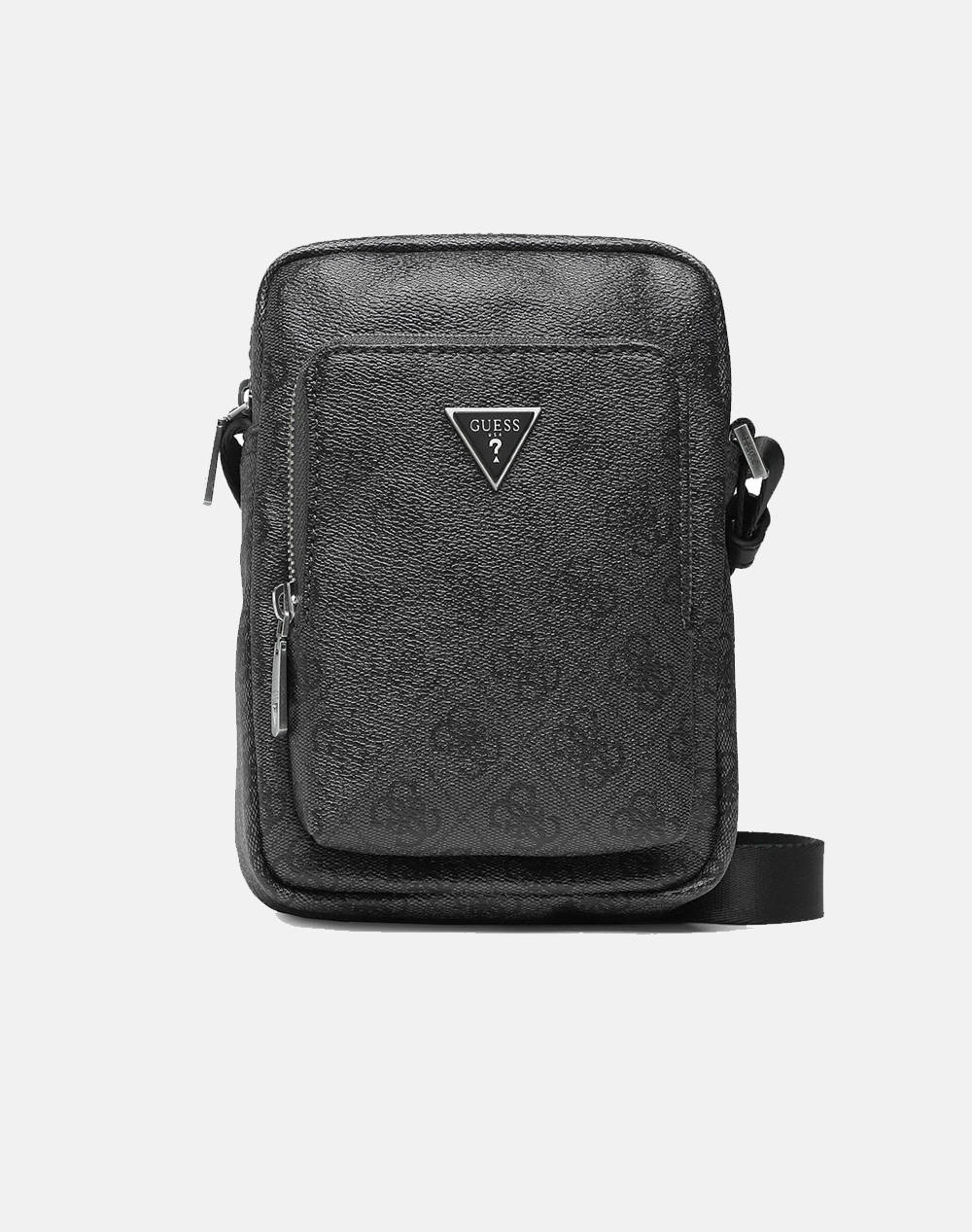 GUESS MILANO XBODY W FRONT POCKET GEANTA DE BARBATI (Dimensiuni: 14x 20 x 4cm.)