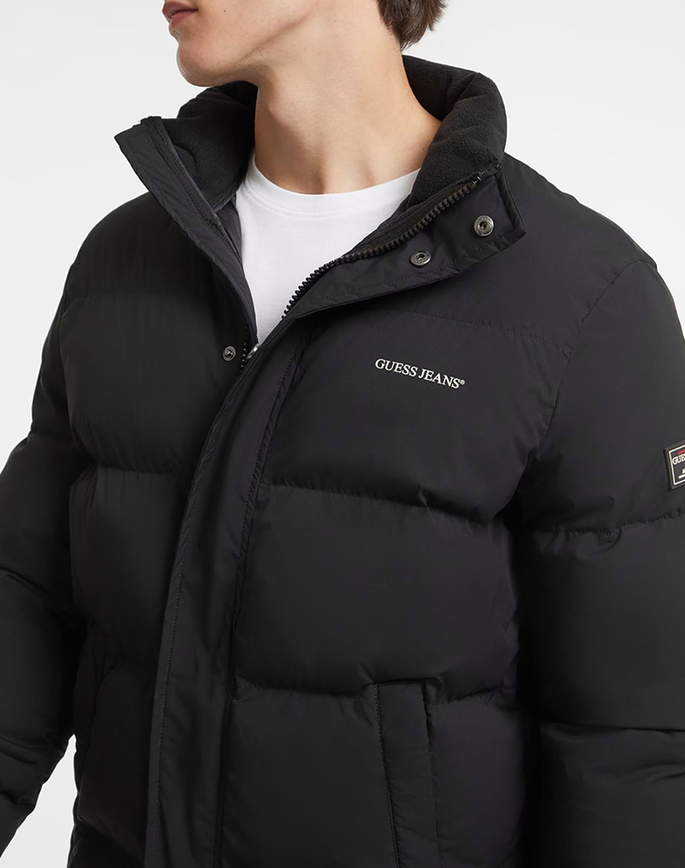 GUESS JEANS GJ REG LENGHT PUFFER JACKET GEACA DE BARBATI