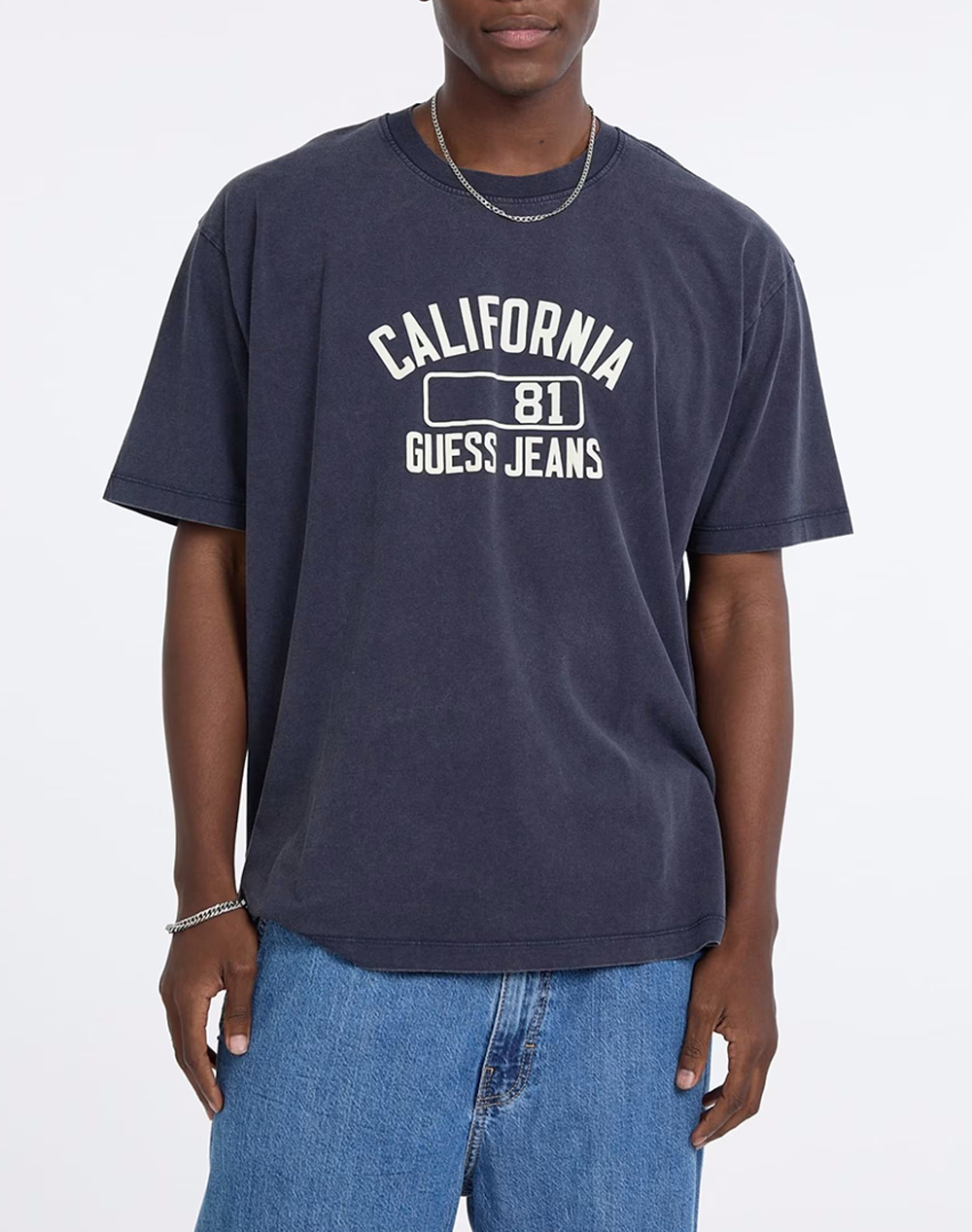 GUESS JEANS GJ SS CN OS CALIFORNIA TEE BLUZA DE BARBATI