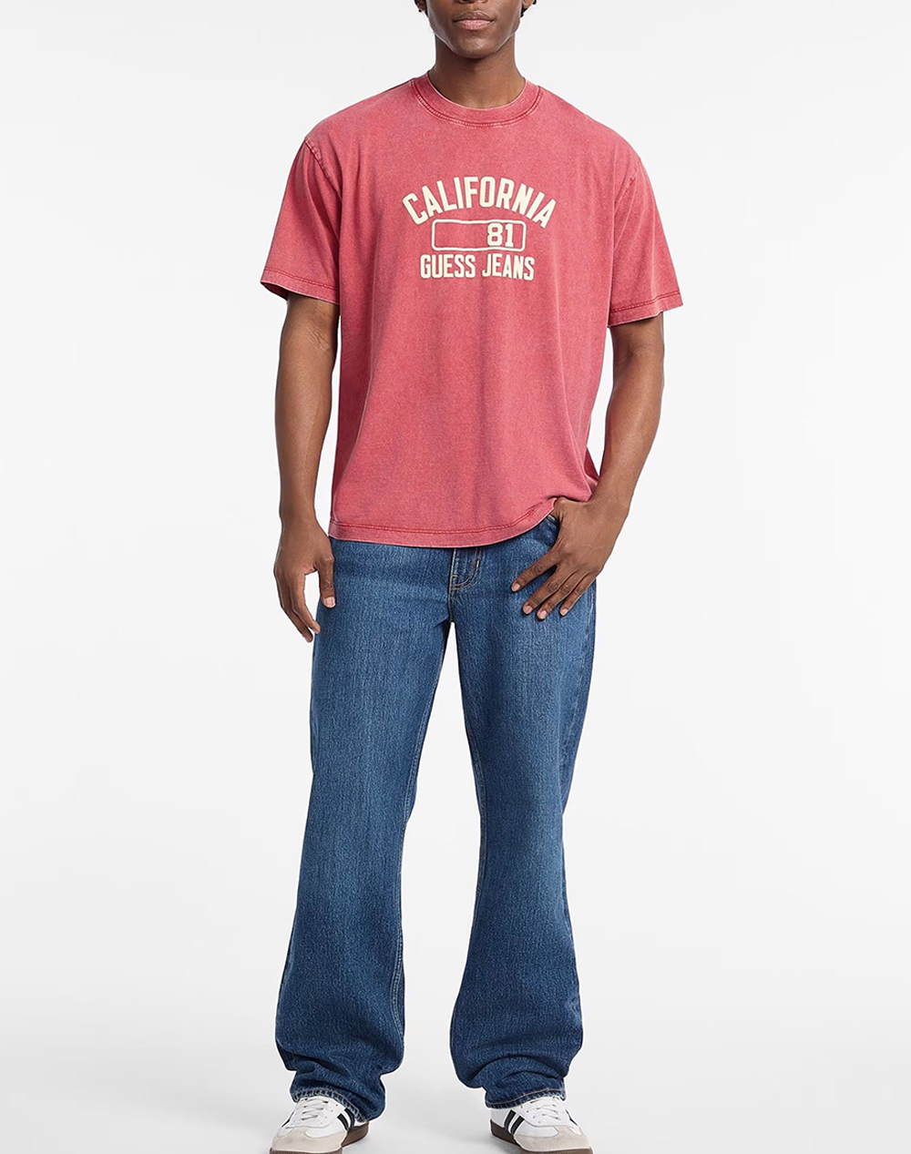 GUESS JEANS GJ SS CN OS CALIFORNIA TEE BLUZA DE BARBATI