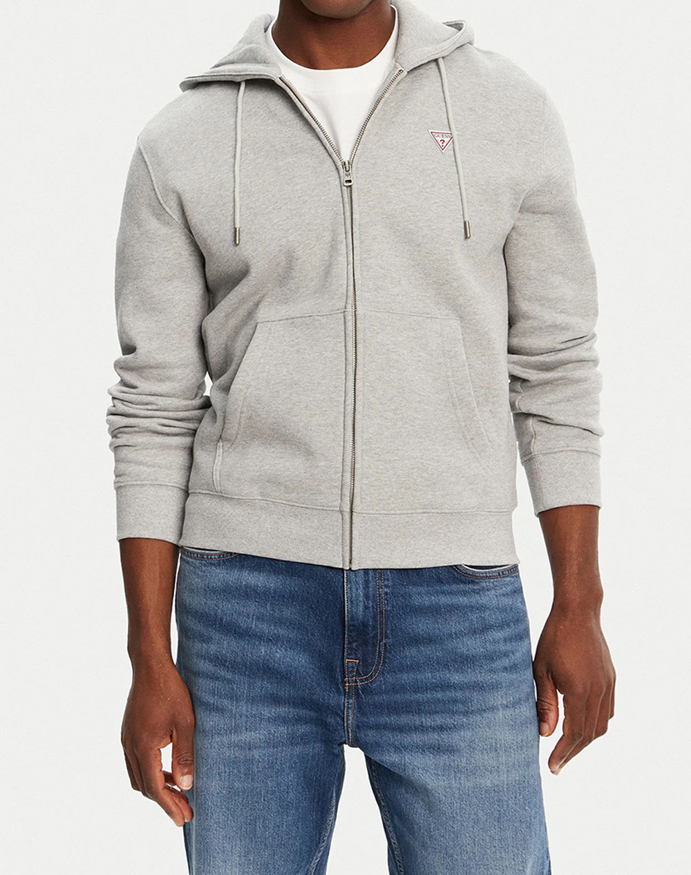 GUESS JEANS GJ ZIP HOOD SLIM MINI TR SWEAT JACKET DE BARBATI
