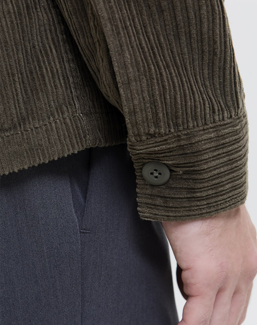 JACK&JONES JPRBLUWILL CORDUROY L/S OVERSHIRT SN