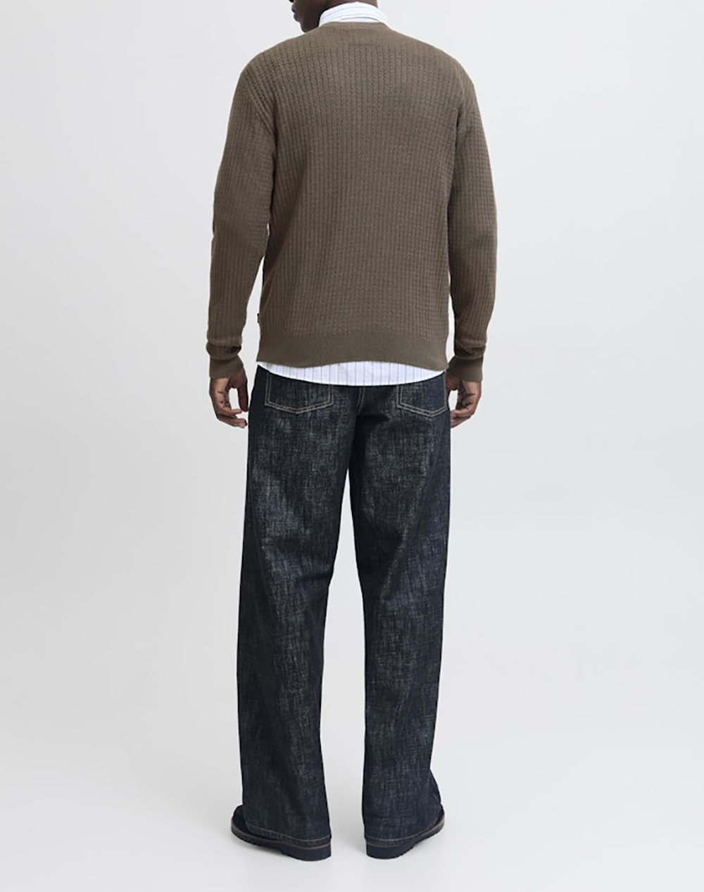JACK&JONES JPRBLUBARKLEY KNIT CREW NECK CH LN