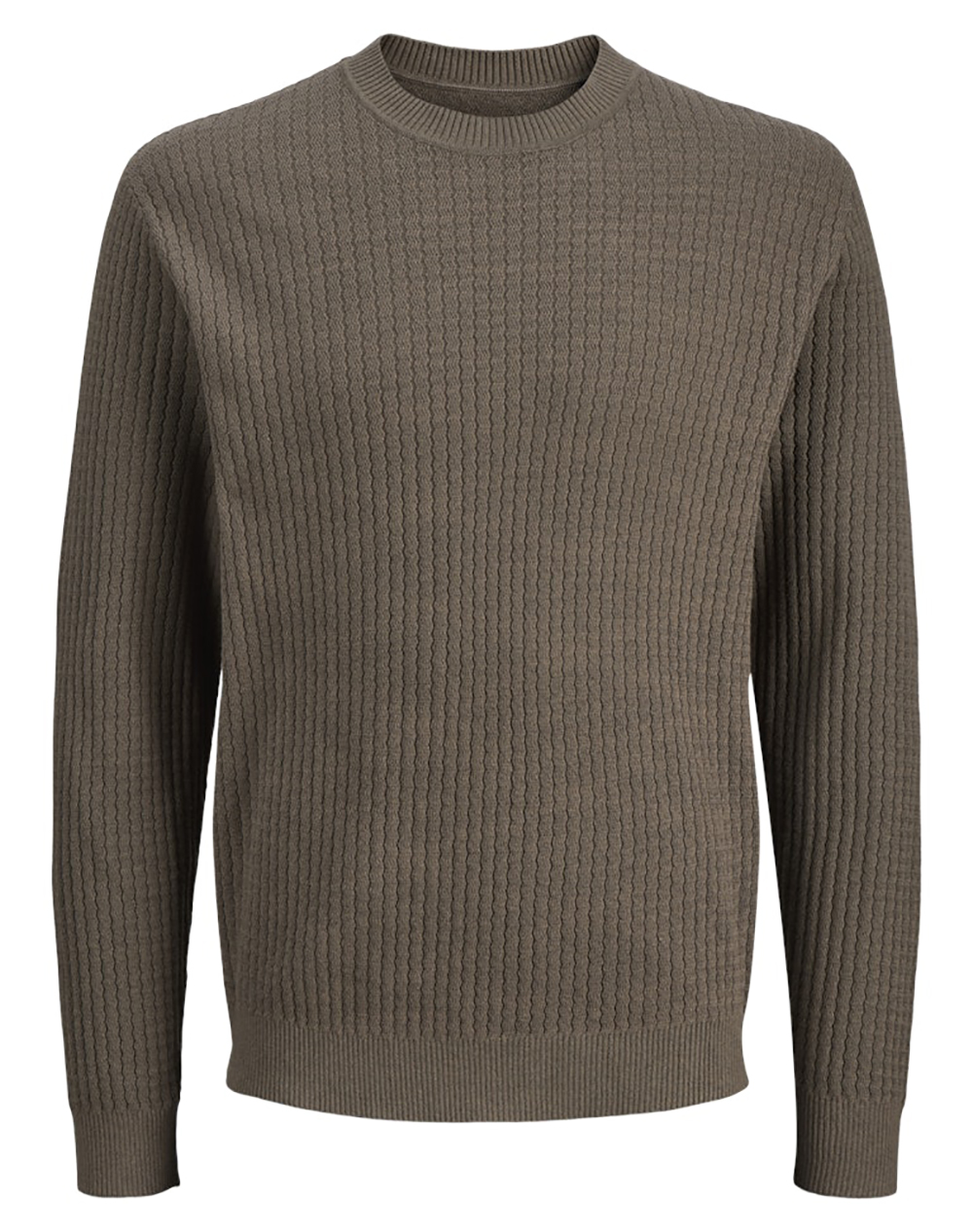 JACK&JONES JPRBLUBARKLEY KNIT CREW NECK CH LN