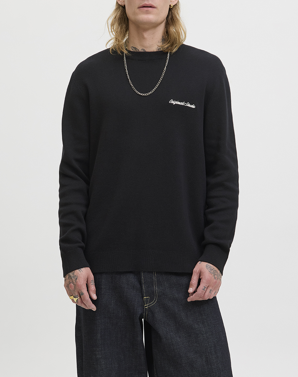 JACK&JONES JORNORREBRO LIGHT KNIT CREW NECK SN