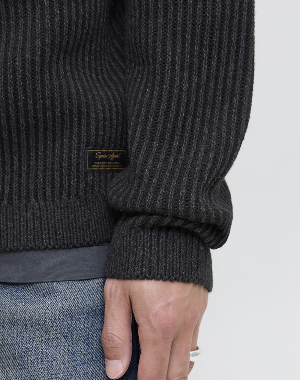 JACK&JONES JJEDOVER KNIT CREW NECK SN