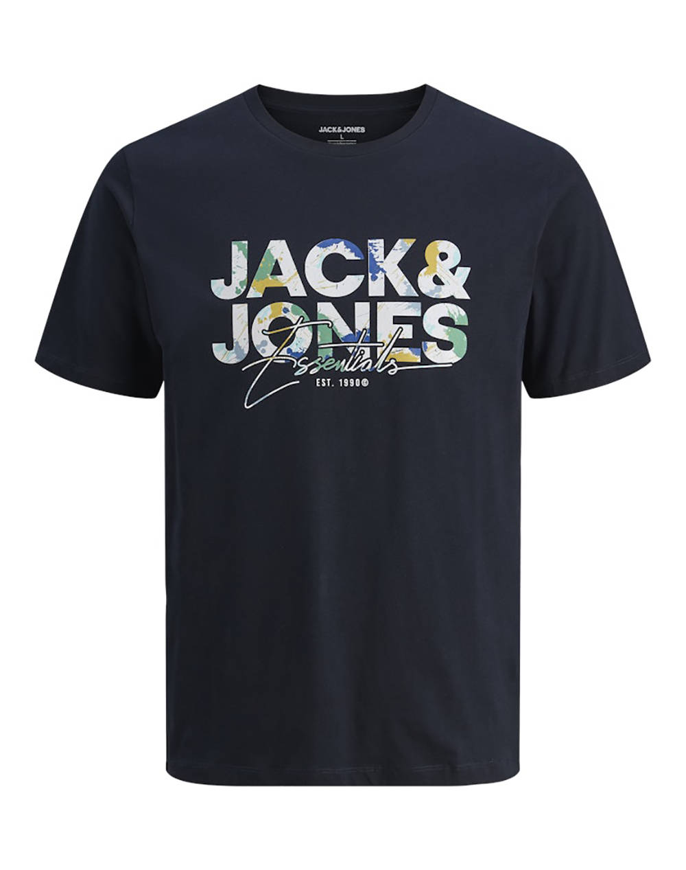 JACK&JONES JJGEPLAS TEE SS CREW NECK LN