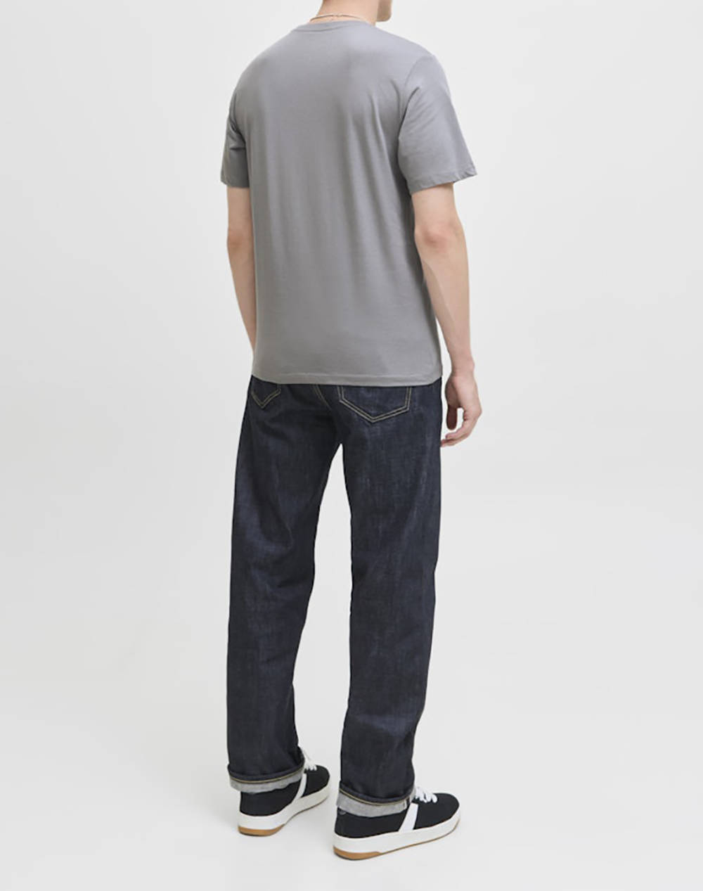 JACK&JONES JJGEPLAS TEE SS CREW NECK LN