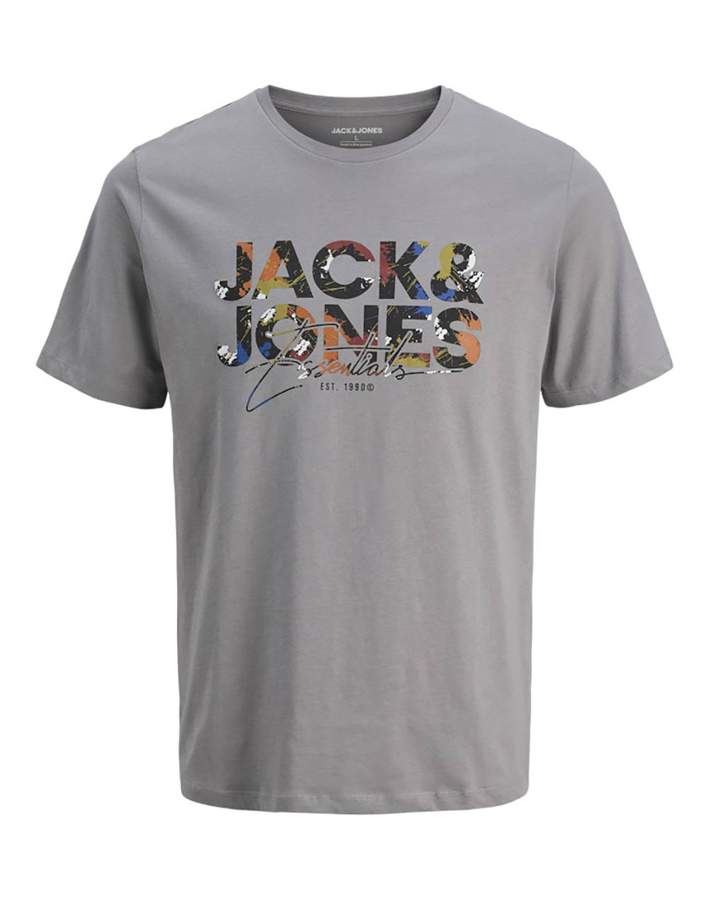 JACK&JONES JJGEPLAS TEE SS CREW NECK LN