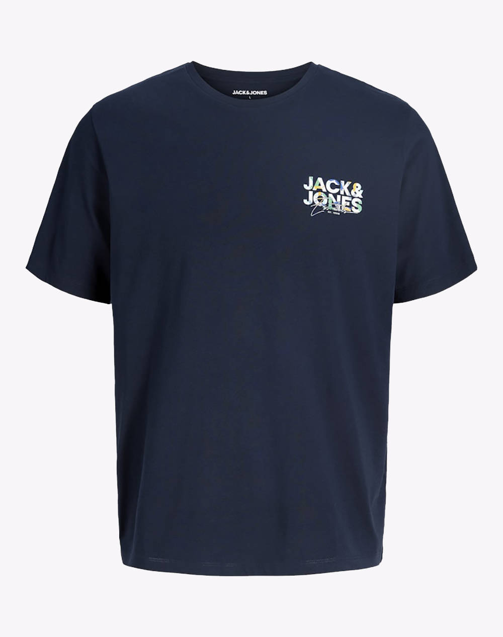JACK&JONES JJGEPLAS TEE SS CREW NECK LN